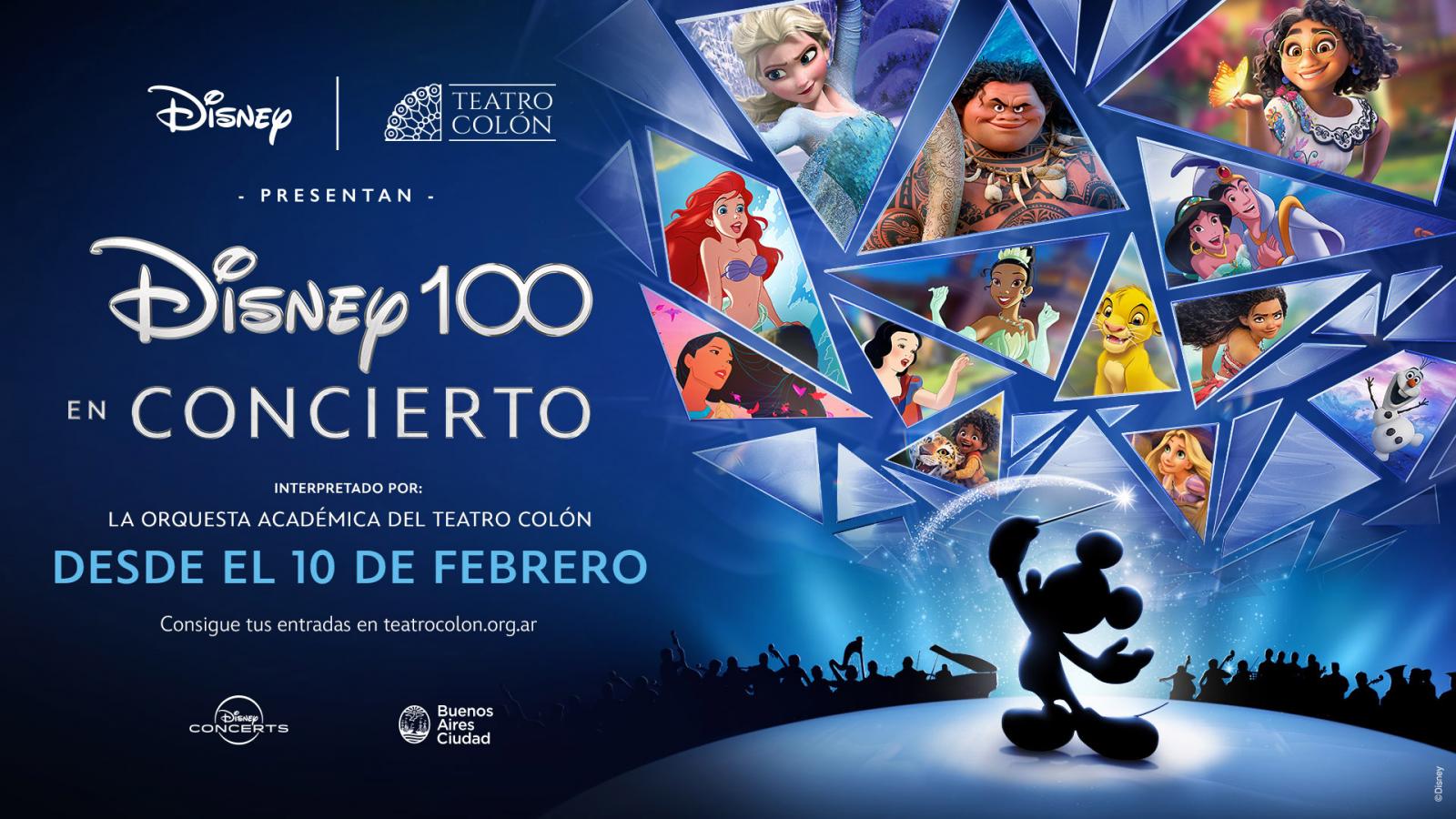 Disney 100 En Concierto en el Teatro Colón