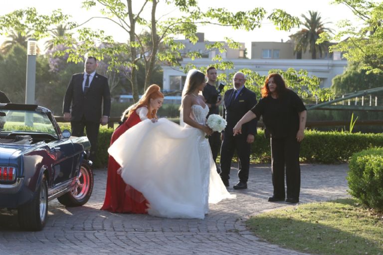 Sol Perez se casó: ceremonia religiosa y fiesta en Los Cardales