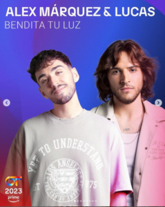 Reparto de temas Gala Navideña en OT 2023 2 alexylucas