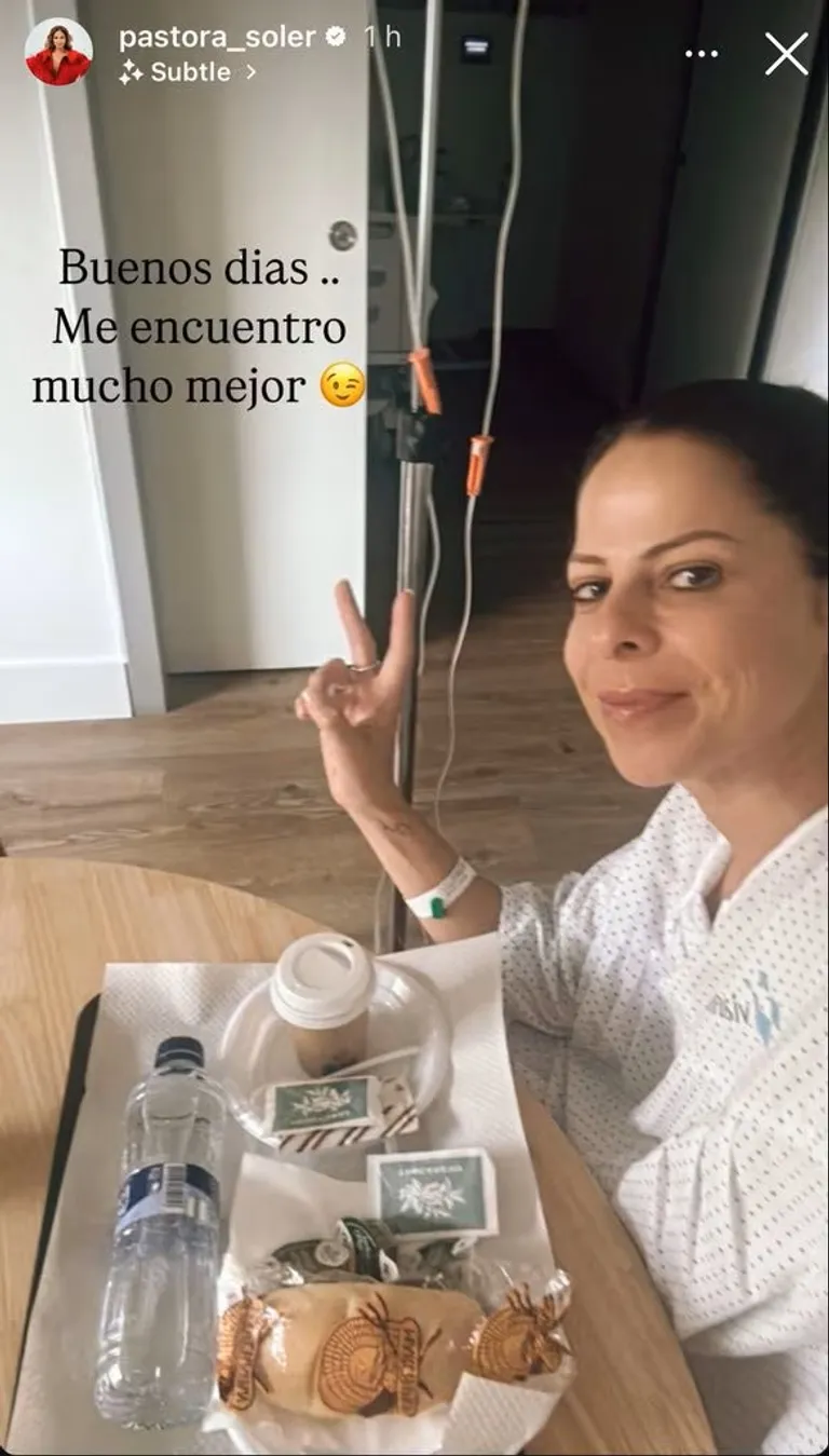 Pastora Soler internada